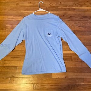 Light blue vineyard vines long sleeve